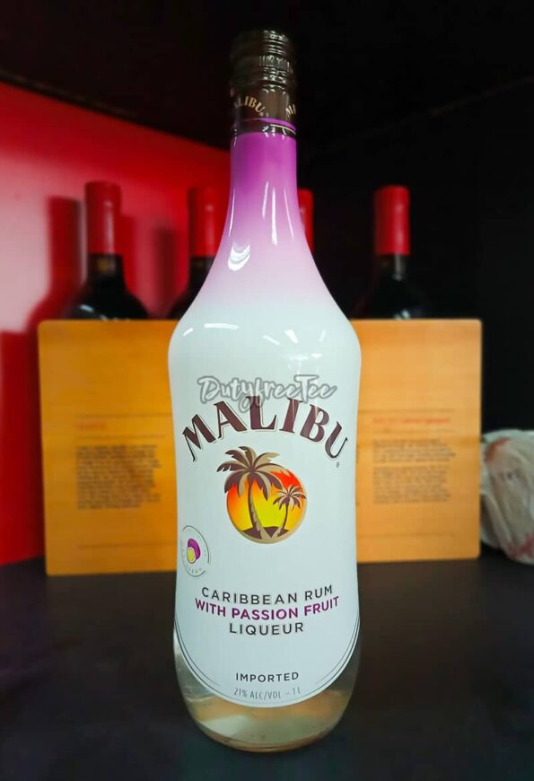 Malibu Passion Fruit Rum 1L - Image 1