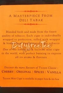 Tycoon Cigar Cherry