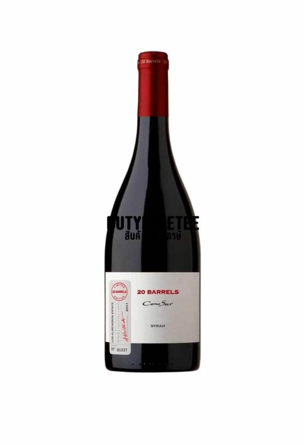 ลัง 12 ขวด Cono Sur 20 Barrels Syrah 2015 - Image 1