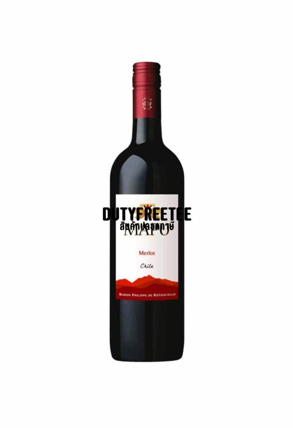 ลัง 12 ขวด MAPU Merlot 2015 - Image 1