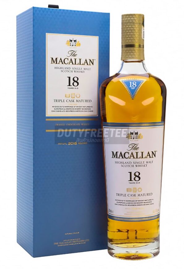 Macallan 18 Year Triple Cask Matured