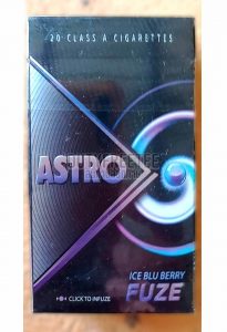 บุหรี่ Astro Ice Blueberry Fuze