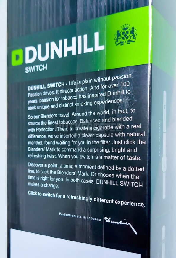 Dunhill Switch Green