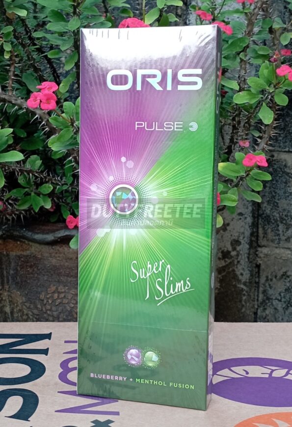 Oris Pulse Blueberry + Menthol Fusion Super Slims 2 เม็ดบีบ (โปรดักใหม่) - Image 2
