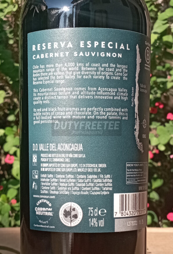 Cono Sur Reserva Especial Cabernet Sauvignon 2020 - Image 2